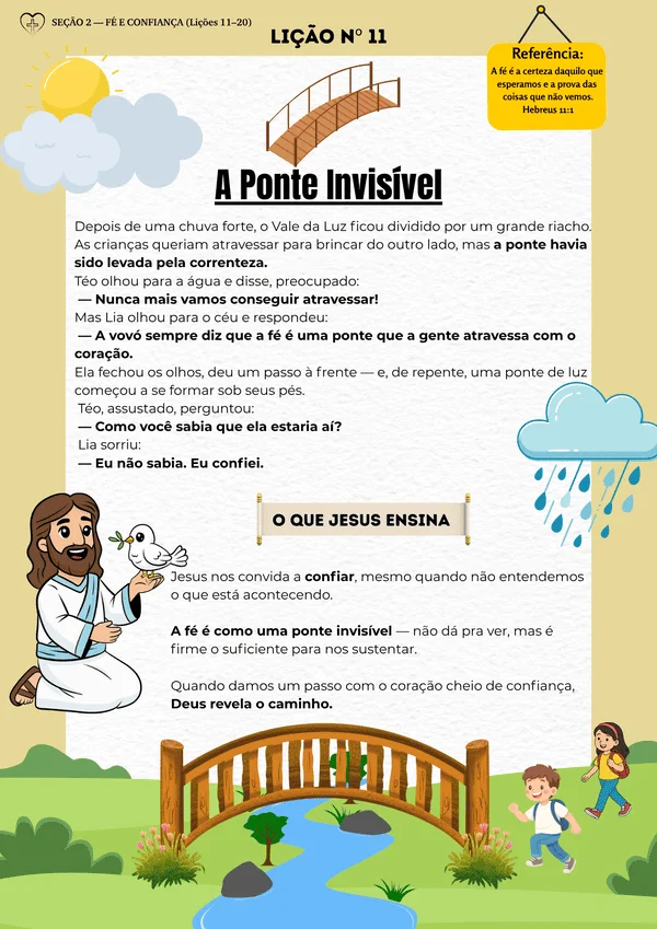 LIÇÃO 11 — A Ponte Invisível